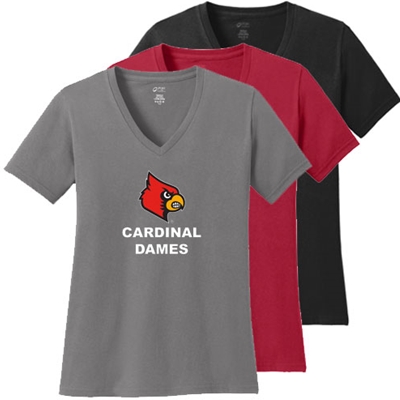 CD103/LPC54V<br>Ladies V Neck Tshirt